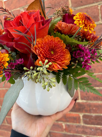 Autumn Pumpkin Arrangement