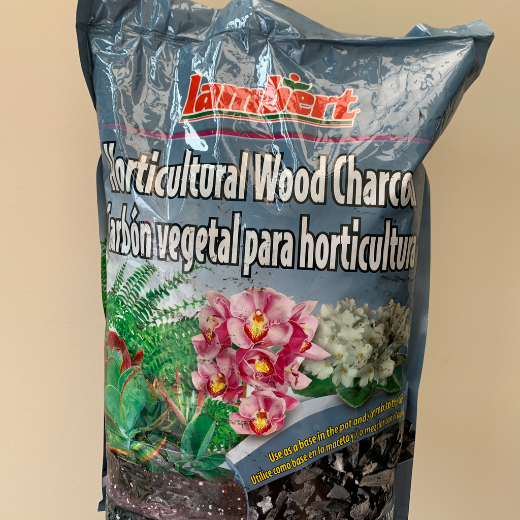 Horticultural wood charcoal